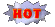 spinning HOT sign